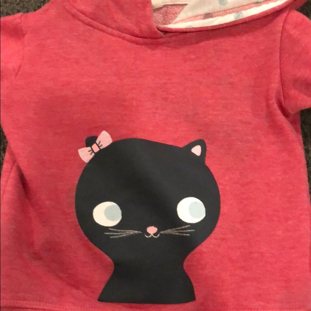 Cat Sweater with Hood.